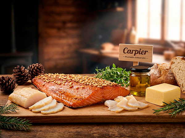 Lomos de salmón ahumado Carpier