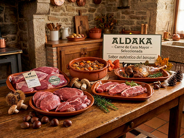Aldaka, carne de caza salvaje